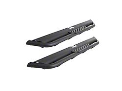 Go Rhino Dominator Xtreme DT Side Step Bars; Textured Black (21-25 Bronco 2-Door)