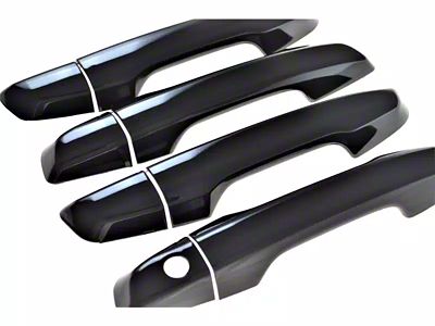 Door Handle Covers; Chrome (21-25 Bronco)