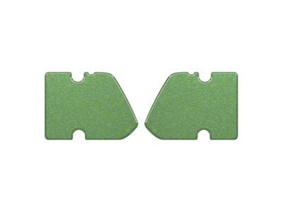 Door Latch Inserts; Eruption Green (21-25 Bronco 2-Door)