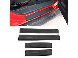 Door Sill Entry Guards; Black (21-25 Bronco 4-Door)
