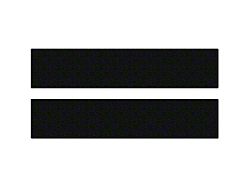 Door Sill Protection Overlays; Black (21-25 Bronco 2-Door)