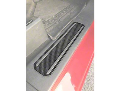 Door Sill Protection Overlays; Shelter Green (21-26 Bronco 2-Door)