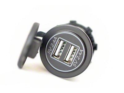 Double USB 12V Outlet