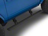 Go Rhino E-BOARD E1 Electric Running Boards; Textured Black (21-26 Bronco 2-Door)