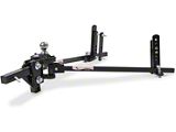 e2 Specialty Adjustable Weight Distribution Hitch Shank; 6-Inch Drop; 9-Inch Rise (Universal; Some Adaptation May Be Required)