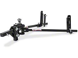 e2 Specialty Adjustable Weight Distribution Hitch Shank; 6-Inch Drop; 9-Inch Rise (Universal; Some Adaptation May Be Required)