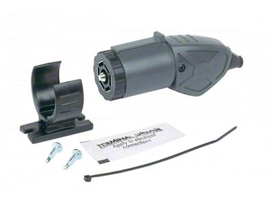 Endurance 7-Blade Trailer End Connector; Plastic Housing