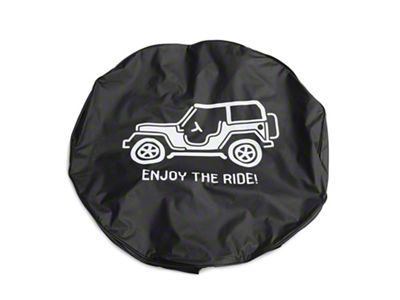 Enjoy the Ride Spare Tire Cover with Camera Port (21-25 Bronco)