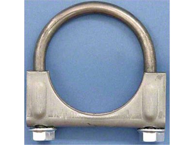 Exhaust Clamp; 2-1/4-Inch (Universal; Some Adaptation May Be Required)