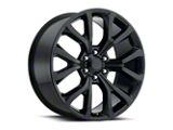 Expedition Platinum Replica Gloss Black 6-Lug Wheel; 22x9.5; 44mm Offset (22-26 Bronco Raptor)