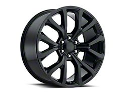 Expedition Platinum Replica Gloss Black 6-Lug Wheel; 22x9.5; 44mm Offset (22-25 Bronco Raptor)