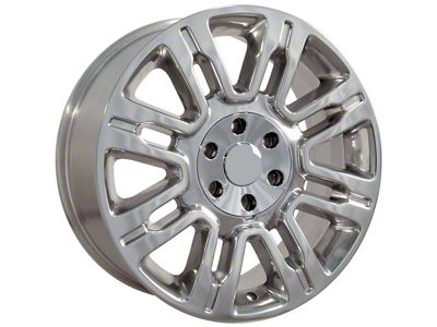 Expedition Style Polished 6-Lug Wheel; 20x8.5; 44mm Offset (22-25 Bronco Raptor)
