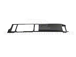 Factory Style A/C Outlet Panel Trim Cover; Passenger Side; Carbon Fiber (21-26 Bronco)