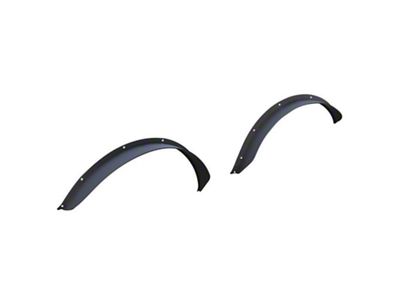 Fender Flares; Front and Rear; Textured Black (21-25 Bronco 2-Door)