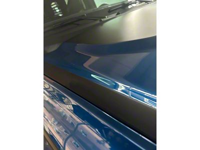 Fender Top Accent Decals; Matte Black (21-25 Bronco)