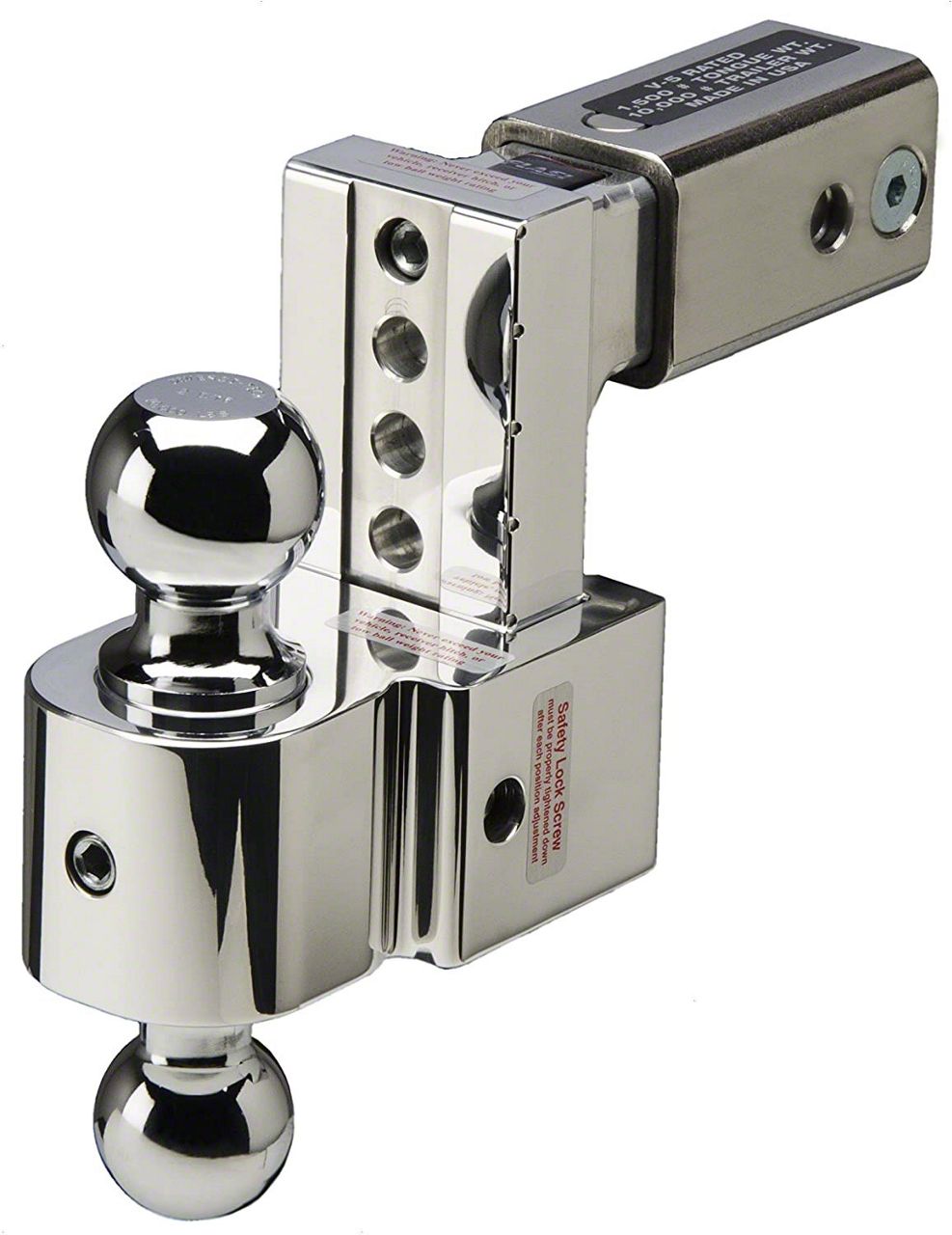 Bronco FLASH STBM Series 2.50Inch Receiver Hitch AntiRattle