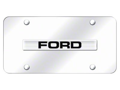Ford License Plate (Universal; Some Adaptation May Be Required)