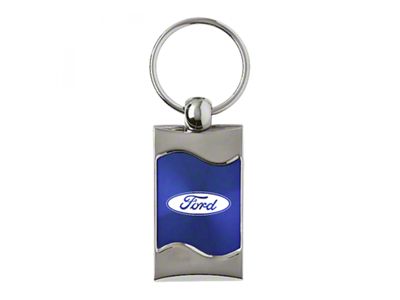 Ford Rectangular Wave Key Fob