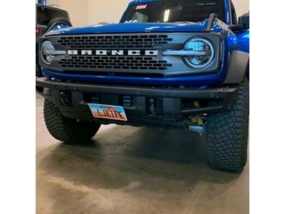Front Bumper License Plate Mount (21-25 Bronco w/ Modular Front Bumper)