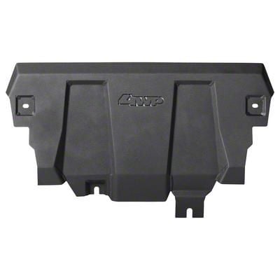 Full Width Front Bumper Skid Plate; Black (21-25 Bronco, Excluding Raptor)