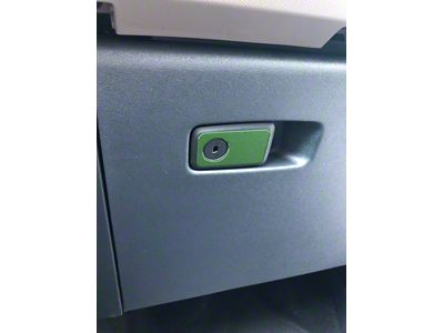 Glove Box Accent Trim; Eruption Green (21-25 Bronco)