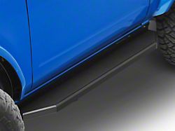H-Style Running Boards; Black (21-25 Bronco 2-Door)