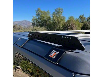 Hard Top Short Roof Rack with Silver Cross Bars (21-25 Bronco 4-Door)