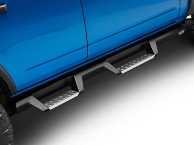 Westin HDX Stainless Drop Nerf Side Step Bars; Textured Black (21-25 Bronco 4-Door)