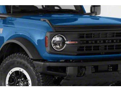 Headlight Covers; Clear (21-25 Bronco Base)
