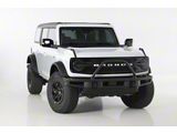 Headlight Covers; Smoked (21-25 Bronco w/ Factory LED Headlights)