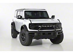 Headlight Covers; Smoked (21-25 Bronco w/ Factory LED Headlights)