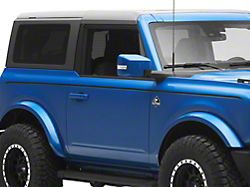 Heritage Spear Stripe Kit; Matte Black (21-26 Bronco 2-Door)