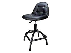 High Back Pneumatic Shop Stool