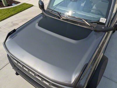 Hood Decal; Gloss Black (21-25 Bronco, Excluding Raptor)