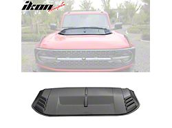 Hood Scoop; Sanded Black (21-25 Bronco, Excluding Raptor)