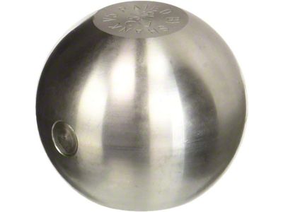 Interchangeable Hitch Ball; 2-5/16-Inch; Stainless Steel