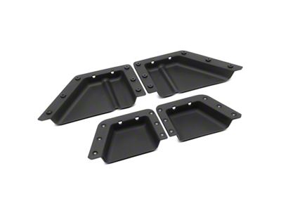 Interior Door ABS Storage Pockets; Front & Rear (21-26 Bronco 4-Door)