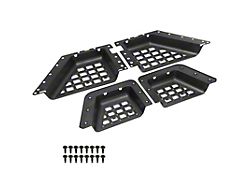 Interior Door ABS Storage Pockets with Nets; Front & Rear (21-26 Bronco 4-Door)