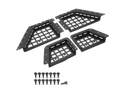 Interior Door Steel Storage Pockets; Front & Rear (21-26 Bronco 4-Door)