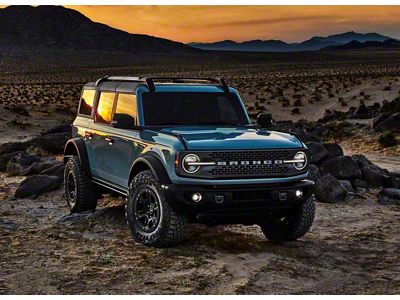 LED Halo Fog Lights (21-25 Bronco w/ Plastic Front Bumper)