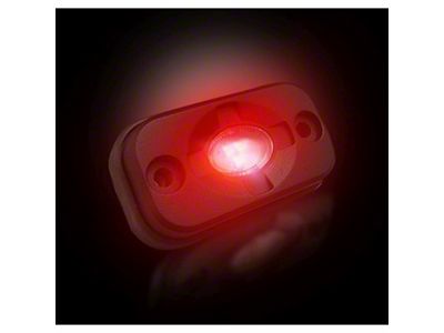 LED Under Body/Rock Lights; Red (Universal; Some Adaptation May Be Required)