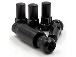 Locks with Key for Black Acorn Lug Nuts; 14mm x 1.5 (22-25 Bronco Raptor)