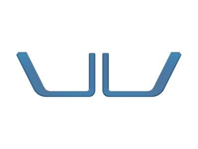 Lower Rear Door Accent Trim; Atlas Blue (21-25 Bronco 4-Door)