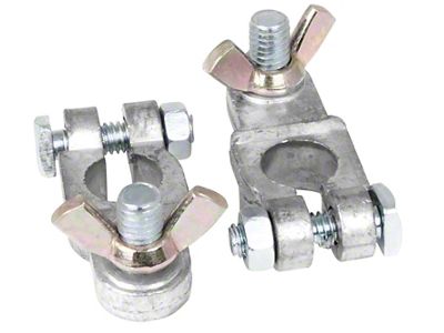 Marine Battery Terminals; 2-Piece Set