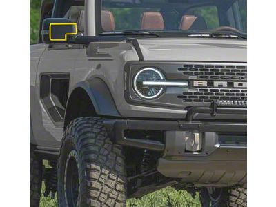 Mirror Caps Paint Protection Kit (21-25 Bronco)
