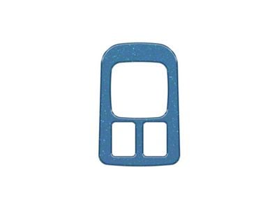 Mirror Control Switch Accent Trim; Atlas Blue (21-25 Bronco)