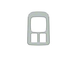 Mirror Control Switch Accent Trim; Cactus Gray (21-24 Bronco)