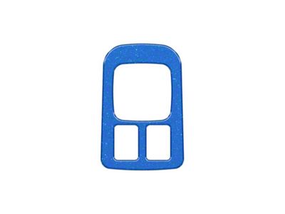 Mirror Control Switch Accent Trim; Velocity Blue (21-25 Bronco)