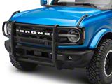Modular Grille Guard; Semi-Gloss Black (21-26 Bronco, Excluding Raptor)