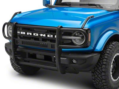 Modular Grille Guard; Semi-Gloss Black (21-25 Bronco, Excluding Raptor)